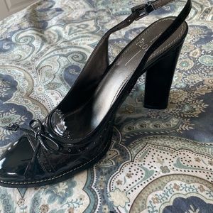 Linea Paolo sling-back heels.  Worn once. 9 1/2.